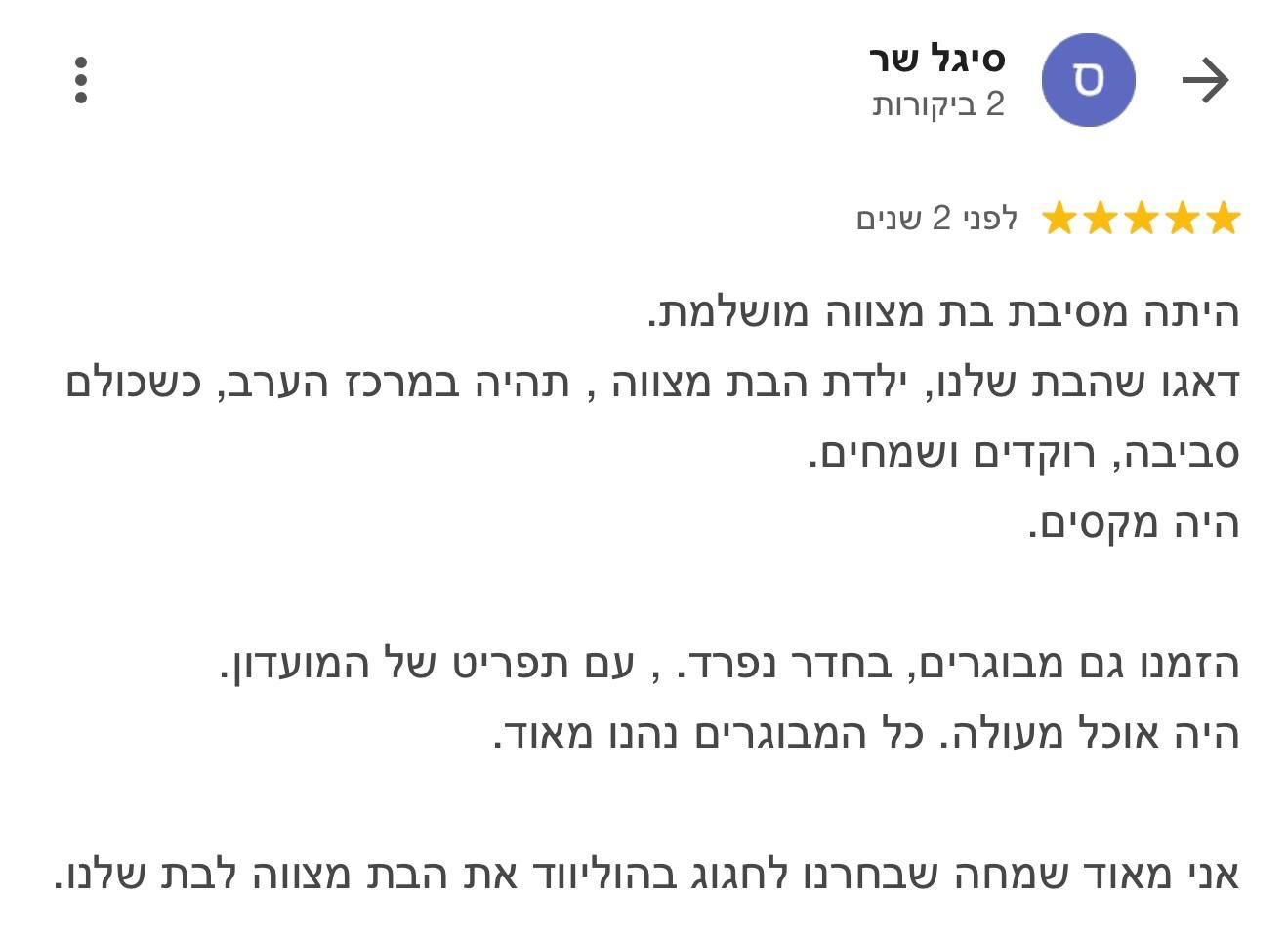 מועדון הוליווד ראשון לציון - לקוחות ממליצים