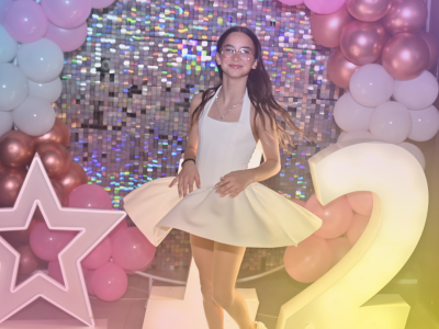 קיר צילום לבת מצווה